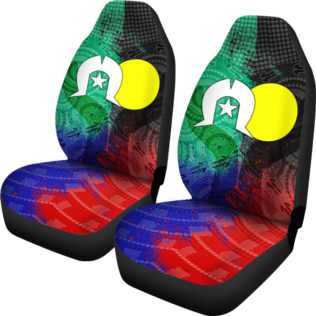 aboriginal-car-seat-covers-australia-naidoc-week-indigenous-flag-style