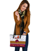brisbane-broncos-small-leather-tote-anzac-day-simple-style-white