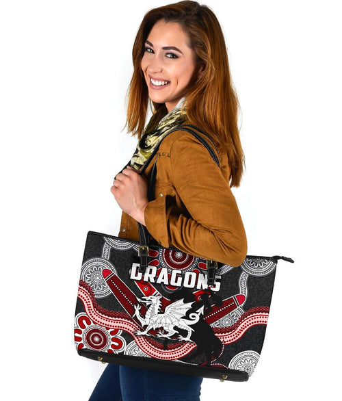 dragons-large-leather-tote-bag-st-george-indigenous-black