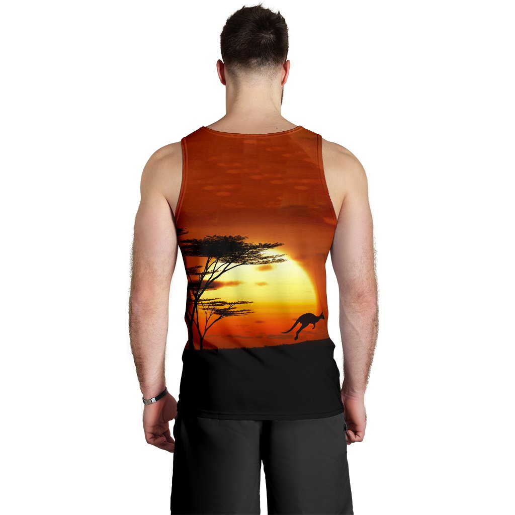 men-tank-top-kangaroo-mens-tank-sunset-ver01