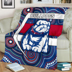 western-football-bulldogs-premium-blanket-redamancy-indigenous-australian