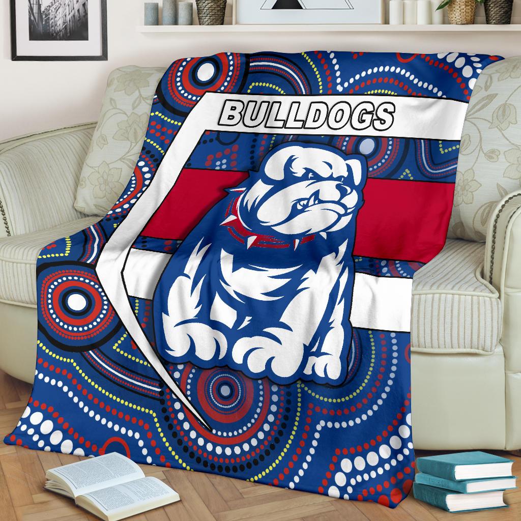 western-football-bulldogs-premium-blanket-redamancy-indigenous-australian