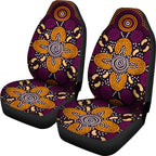 aboriginal-car-seat-covers-flowers-dot-panting-art