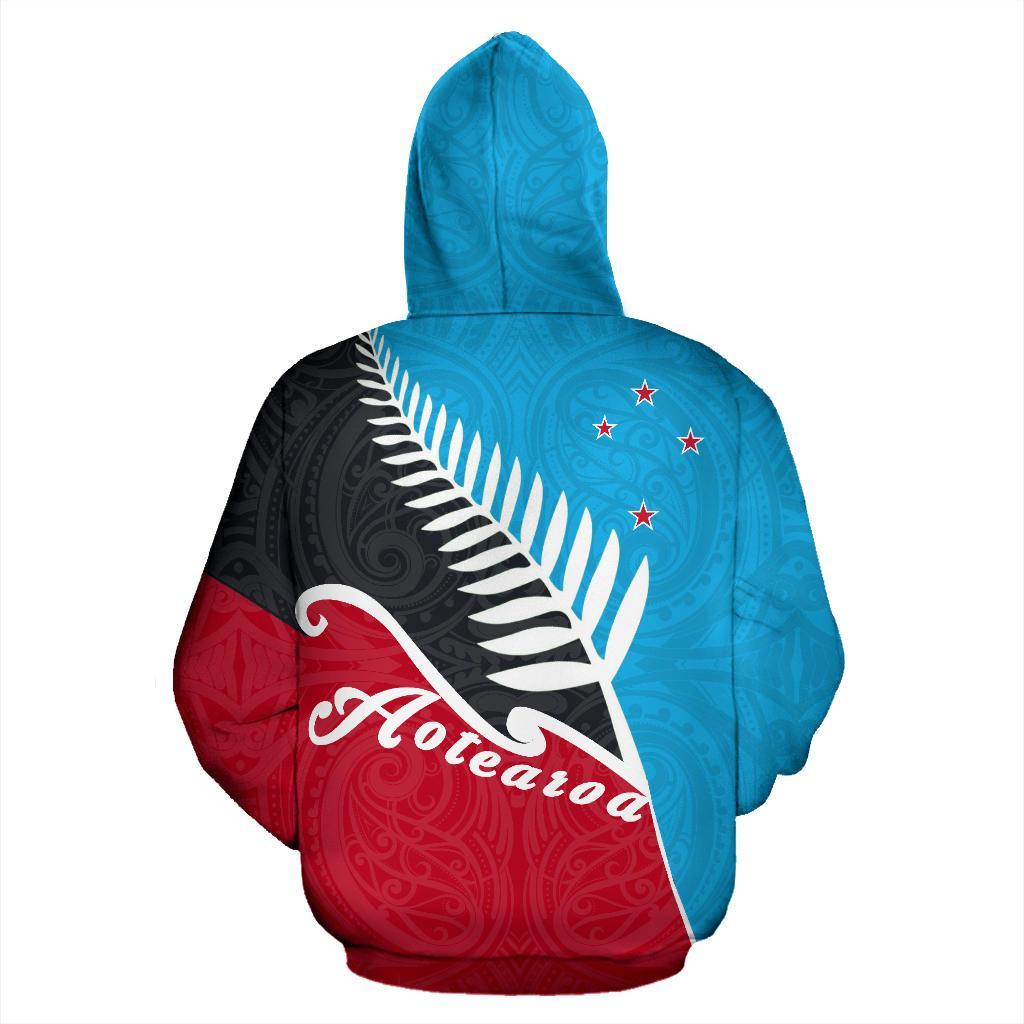 kia-ora-new-zealand-with-silver-fern-hoodie-blue
