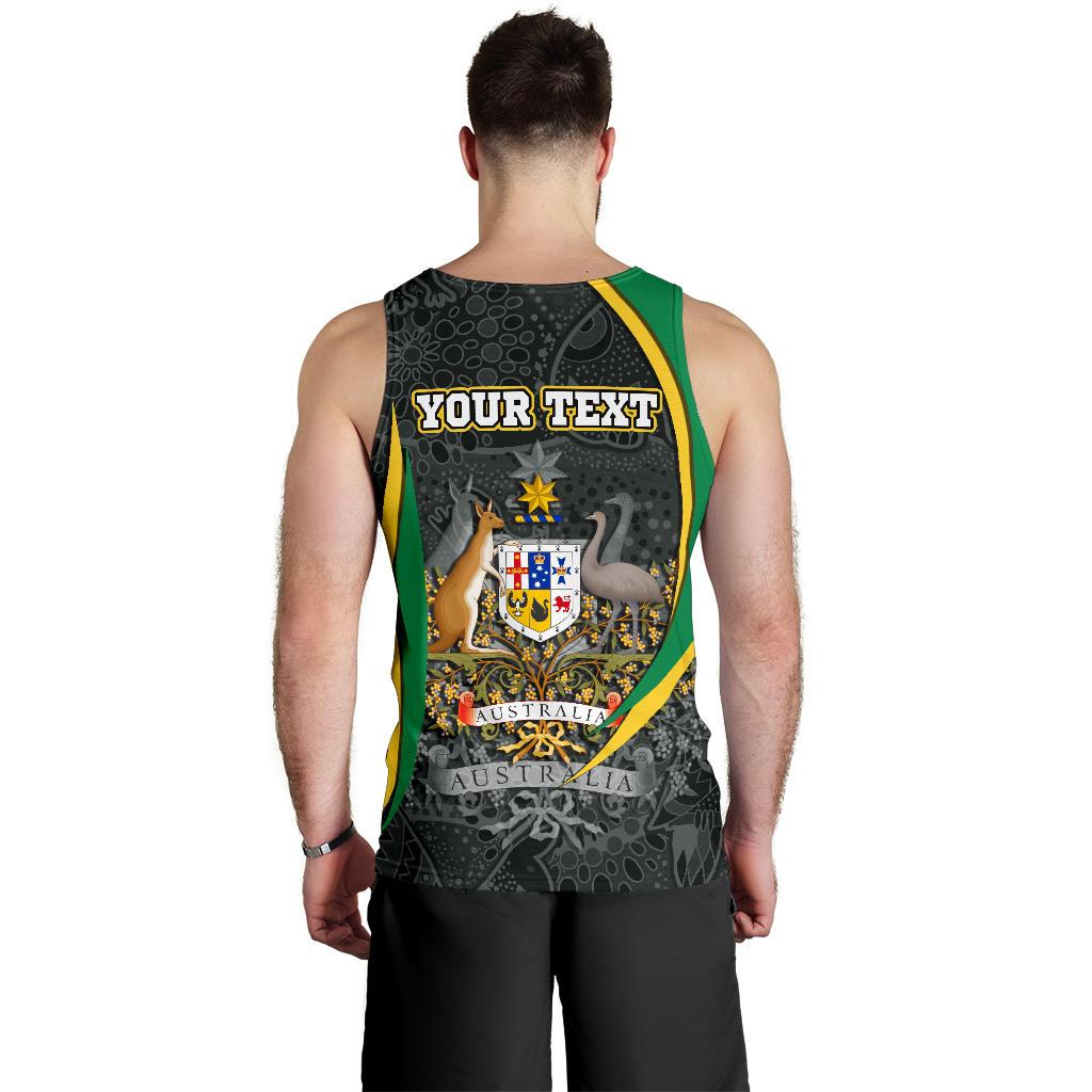 custom-text-mens-tank-top-australia-coat-of-arms-aussie-spirit-green
