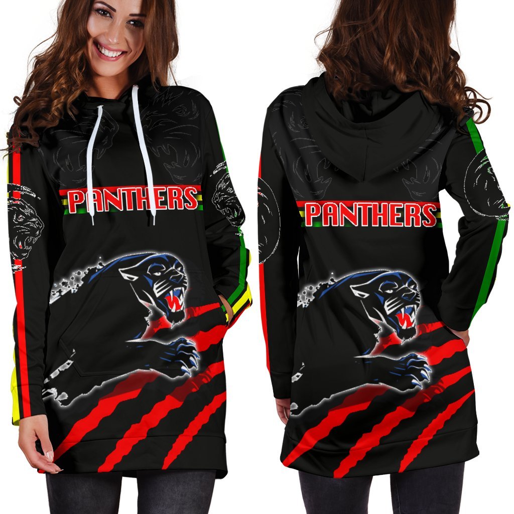 panthers-womens-hoodie-dress-claws