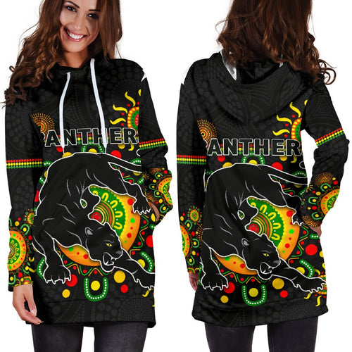 penrith-women-hoodie-dress-indigenous-panthers-black