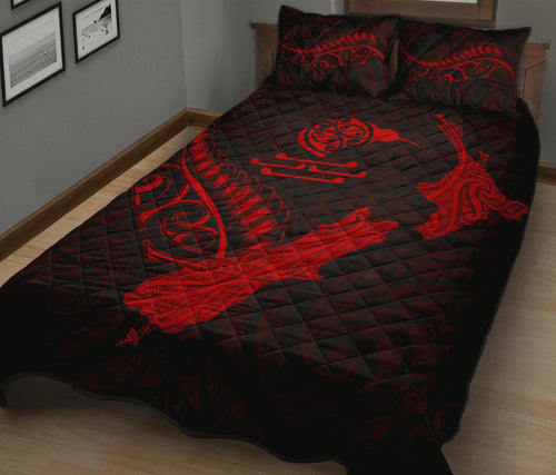 new-zealand-heart-quilt-bed-set-map-kiwi-mix-silver-fern-red