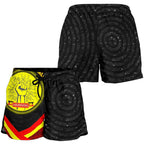 Shorts Women - Aboriginal Flag And Animals Pattern - Vibe Hoodie