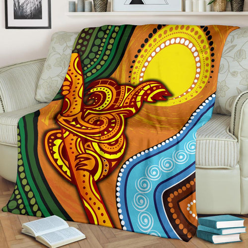 premium-blanket-australian-aboriginal-dot-painting-koala