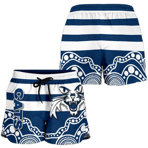 Cats All Over Print Women's Shorts - Vibe Hoodie