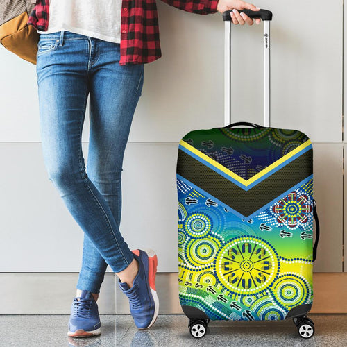 aboriginal-luggage-covers-dot-painting-indigenous-circle-patterns