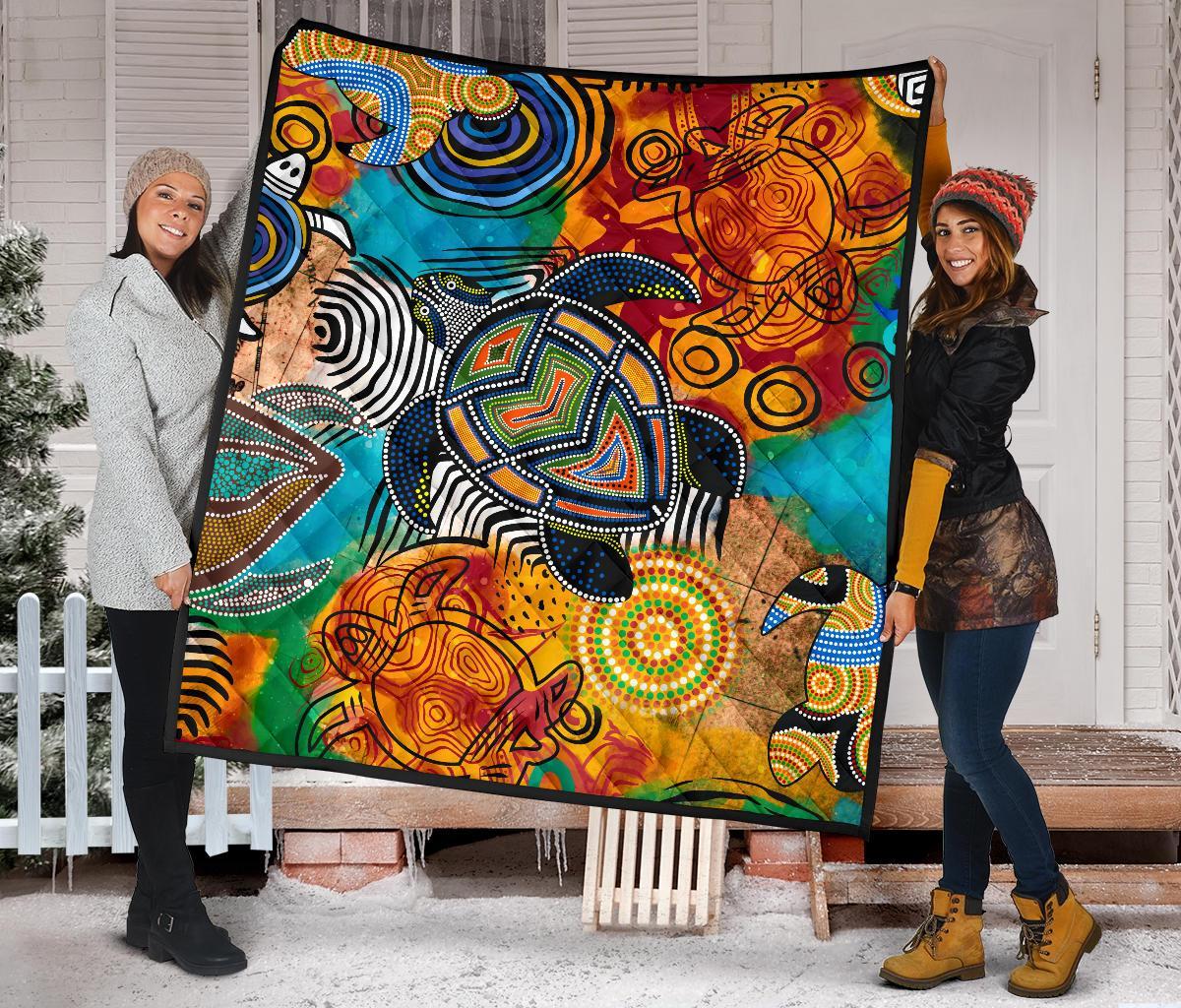 aboriginal-premium-quilt-turtle-indigenous-art