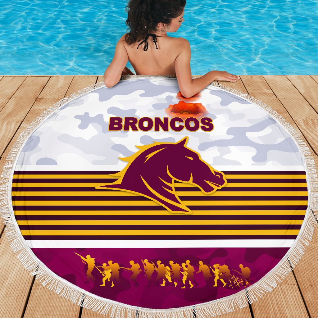 brisbane-broncos-beach-blanket-anzac-day-simple-style-white