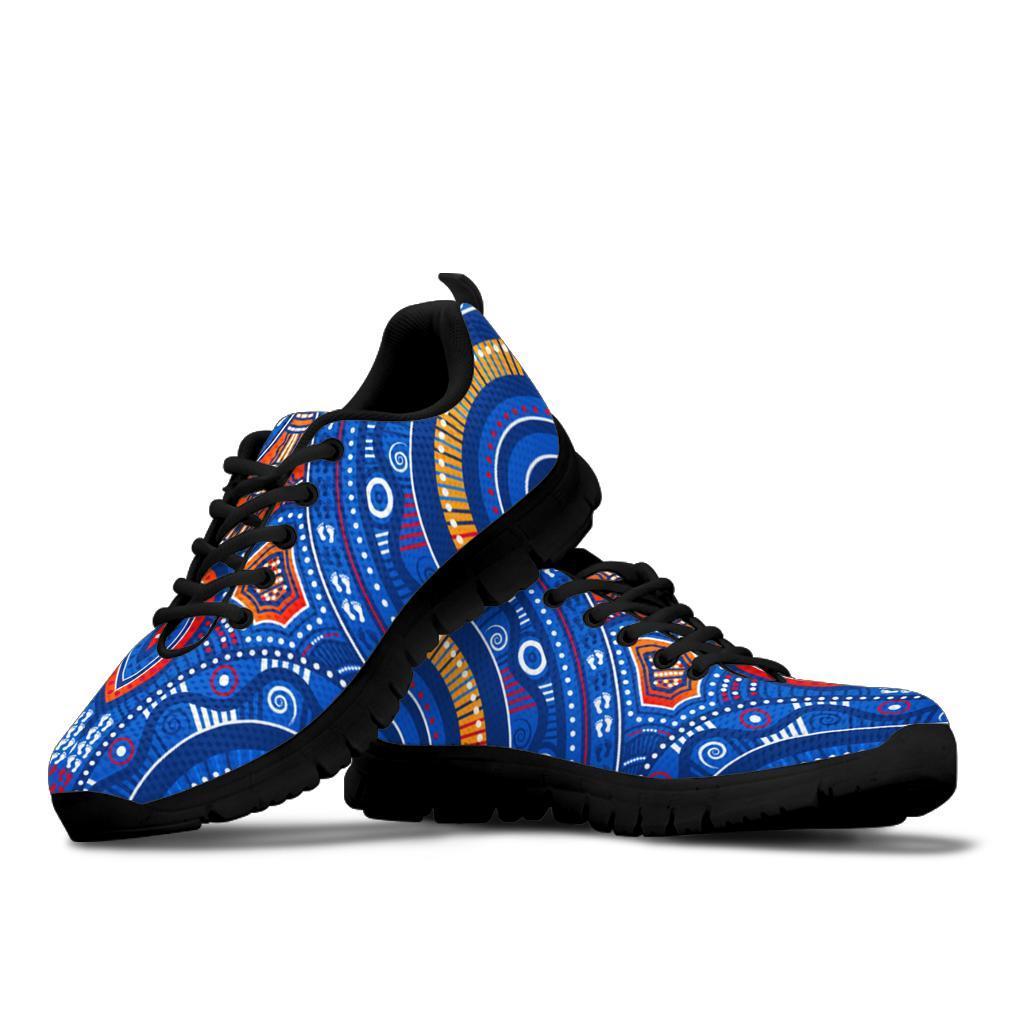 aboriginal-sneakers-indigenous-footprint-patterns-blue-color