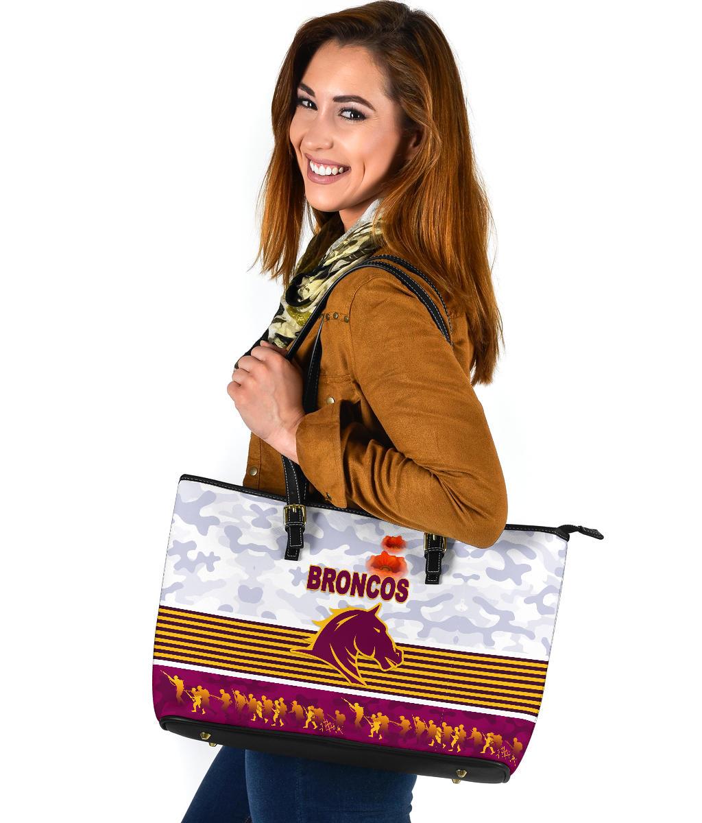 brisbane-broncos-large-leather-tote-anzac-day-simple-style-white