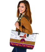 brisbane-broncos-large-leather-tote-anzac-day-simple-style-white