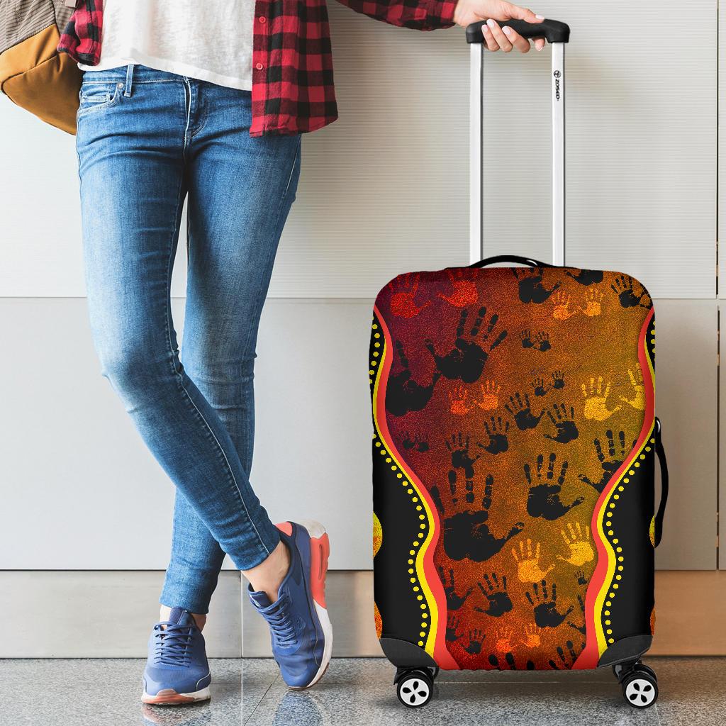 luggage-cover-aboriginal-patterns-suitcase-golden-style