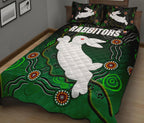 rabbitohs-quilt-bed-set-simple-indigenous