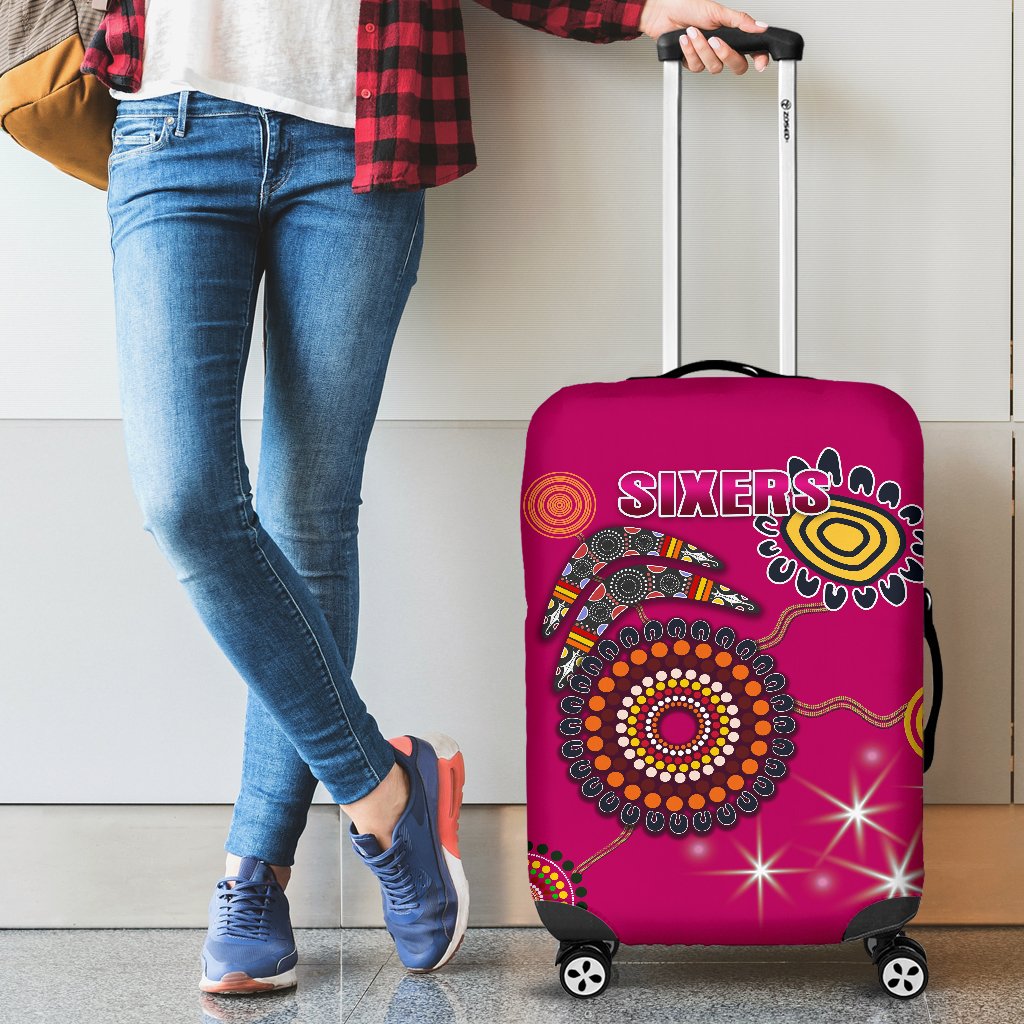 sydney-luggage-covers-sixers-indigenous-magenta