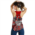 (Custom Personalised) Dragons Women's Racerback Tank St. George Aboriginal - Vibe Hoodie