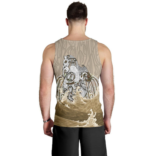 maori-manaia-the-blue-sea-mens-tank-top-golden