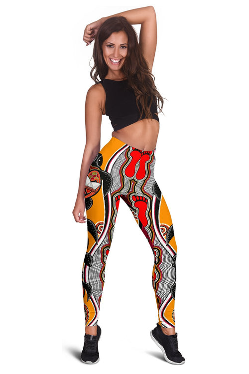womens-leggings-aboriginal-patterns-womens-leggings-turtle