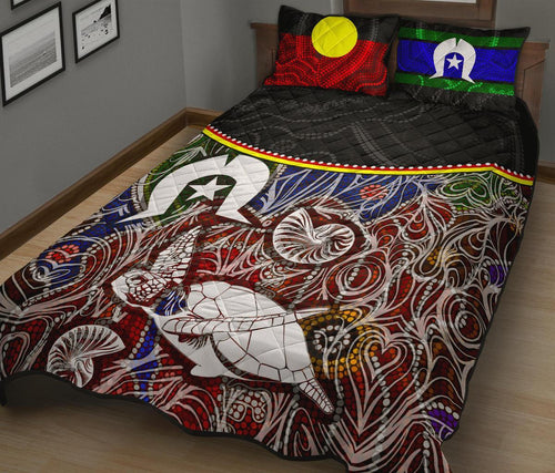 quilt-bed-set-aboriginal-dot-in-naidoc-week-style
