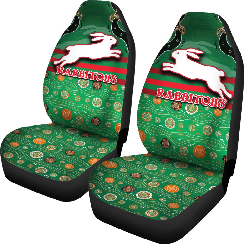 rabbitohs-car-seat-covers-indigenous-green