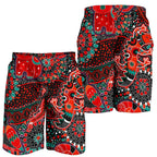 mens-short-aboriginal-animal-dot-acrylic-paint