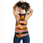 Parramatta Eels Women's Racerback Tank Tribal Style Black - Vibe Hoodie