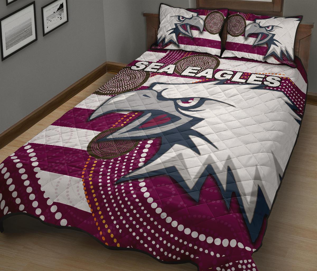 sea-eagles-quilt-bed-set-aboriginal