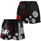 St. George Illawarra Dragons All Over Print Women's Shorts Aboriginal