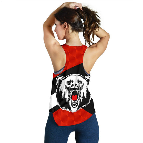 North Sydney Women Racerback Tank The Bears Sporty Style - Vibe Hoodie