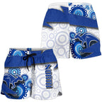 Melbourne All Over Print Women's Shorts North Aboriginal - Vibe Hoodie