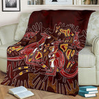 custom-aboriginal-premium-blanket-kangaroo-family-with-hand-art