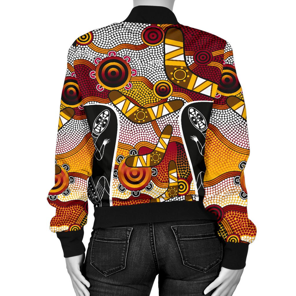 bomber-jacket-aboriginal-dot-painting-lizard-jacket-women