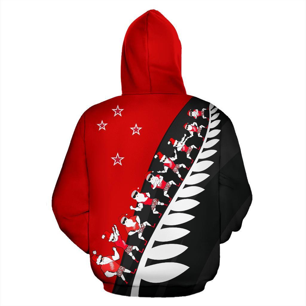 haka-santa-fern-christmas-new-zealand-hoodie-red