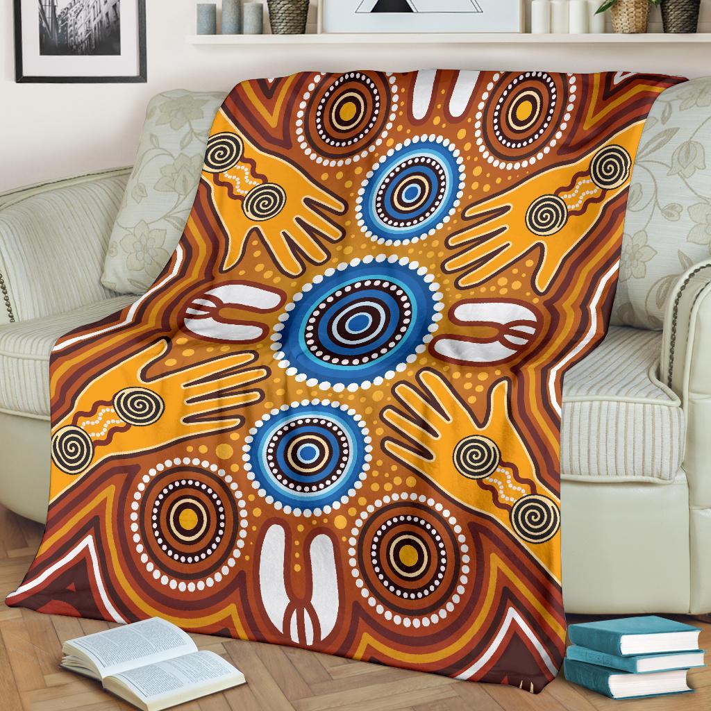 aboriginal-premium-blanket-indegenous-dot-painting-art-4