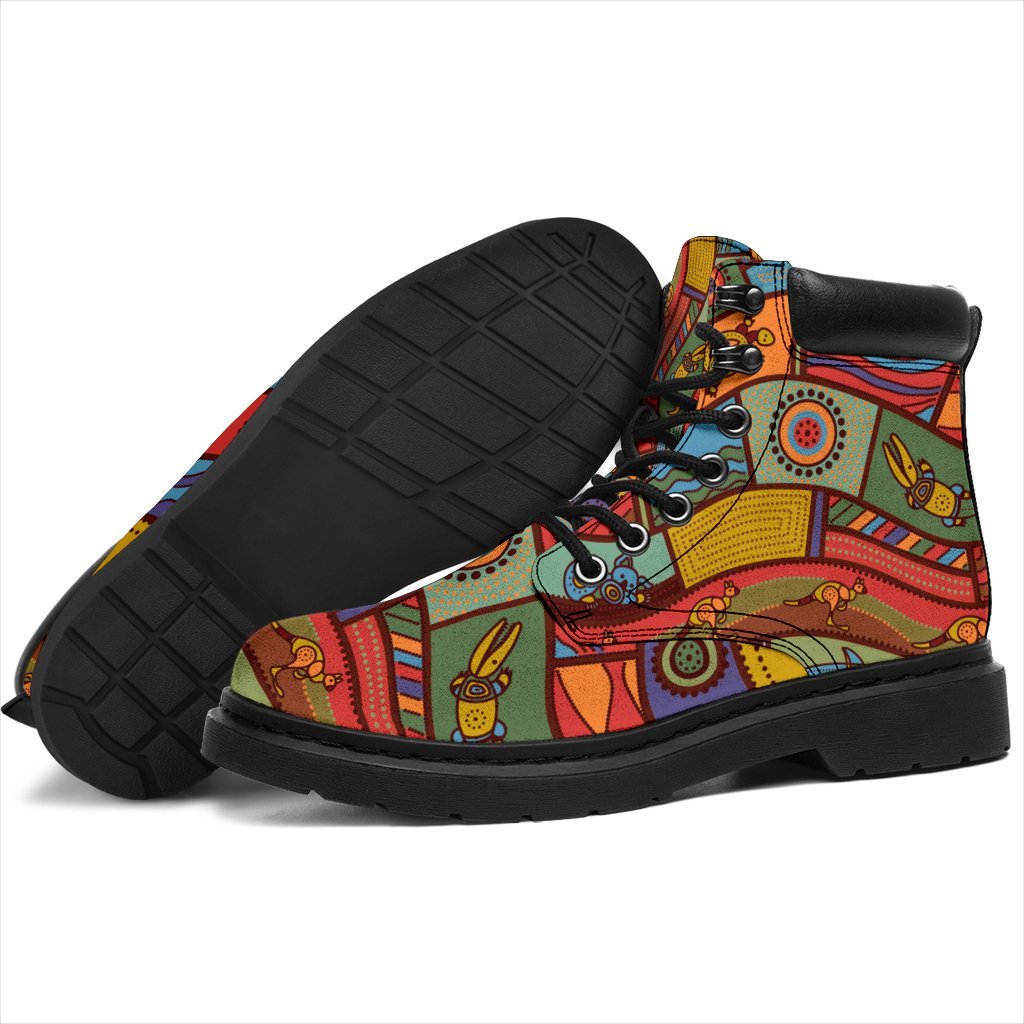 all-season-boots-aboriginal-art-with-animals