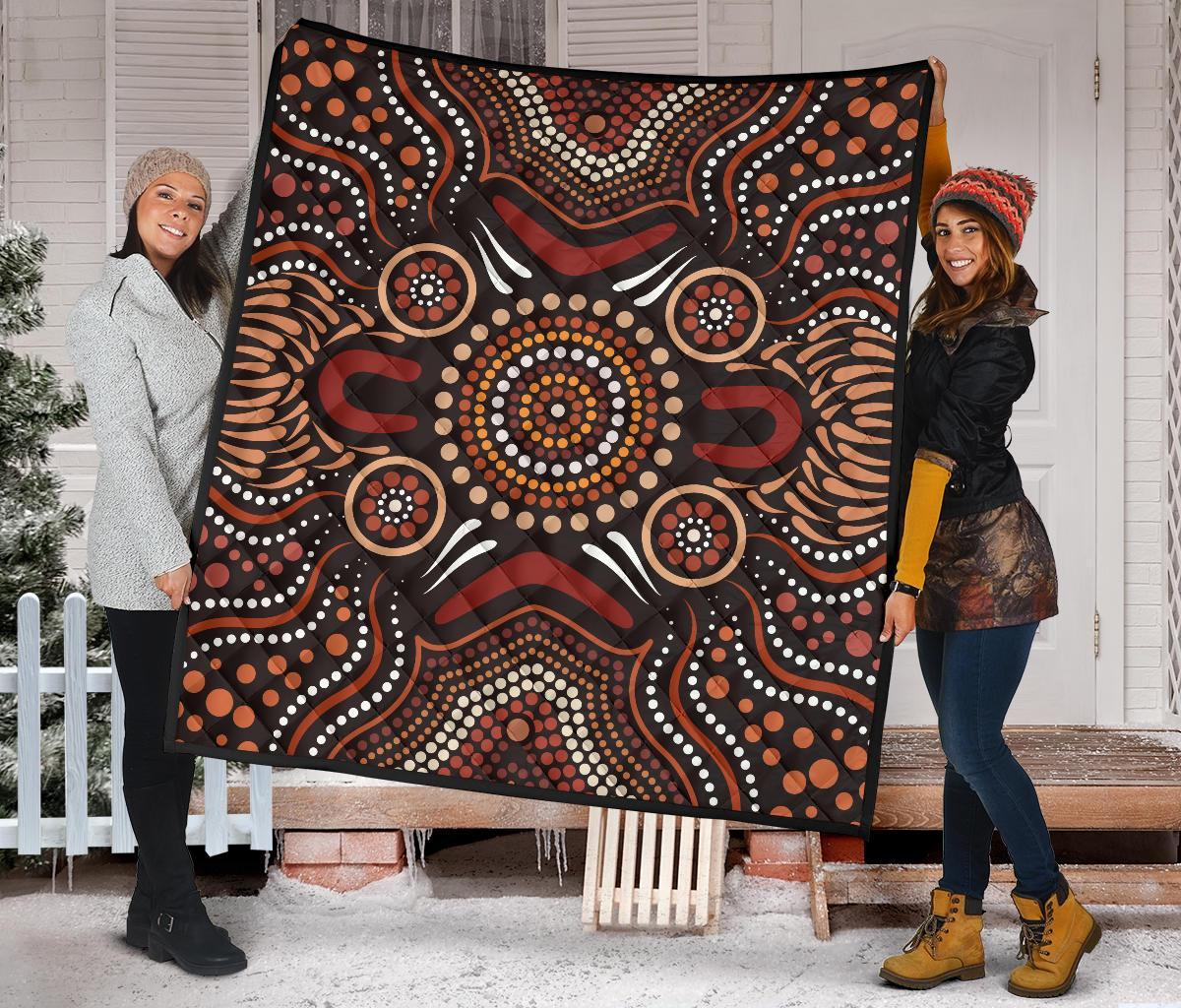aboriginal-premium-quilt-boomerang-circle-dot-painting-art-ver02
