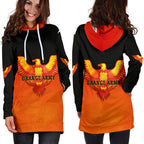 orange-army-womens-hoodie-dress-cricket-sporty-style
