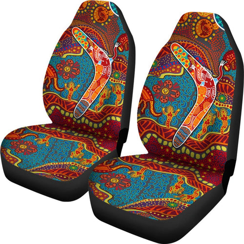 aboriginal-car-seat-covers-indigenous-boomerang