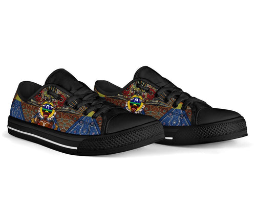 custom-text-the-land-owns-us-low-top-shoe