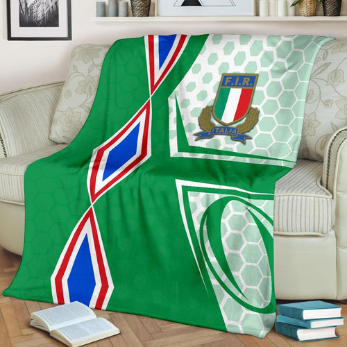 italy-rugby-premium-blanket-gli-azzurri-vibes-green