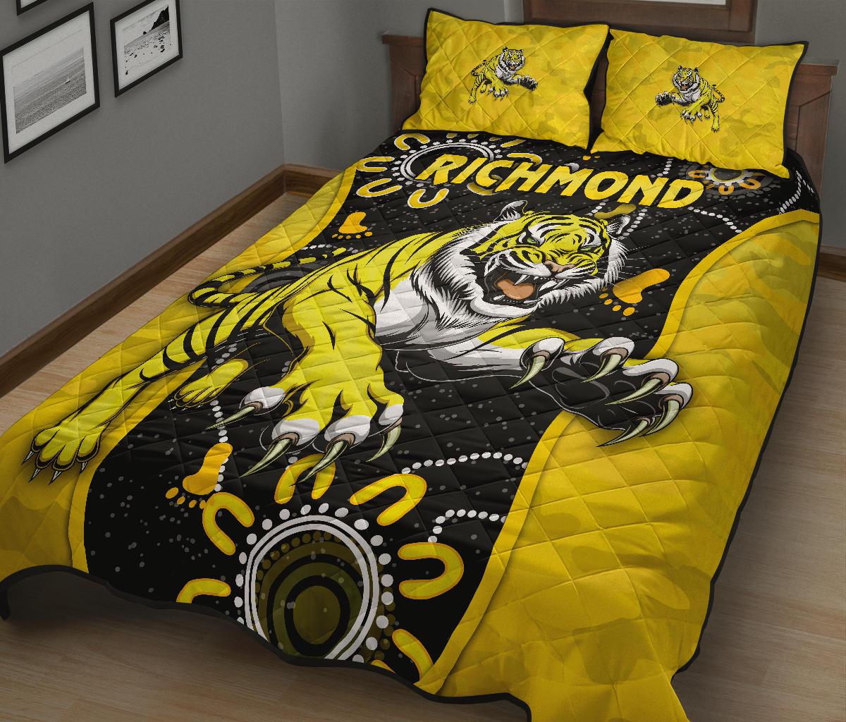 richmond-football-quilt-bed-set-tigers-anzac-day-unique-indigenous-2
