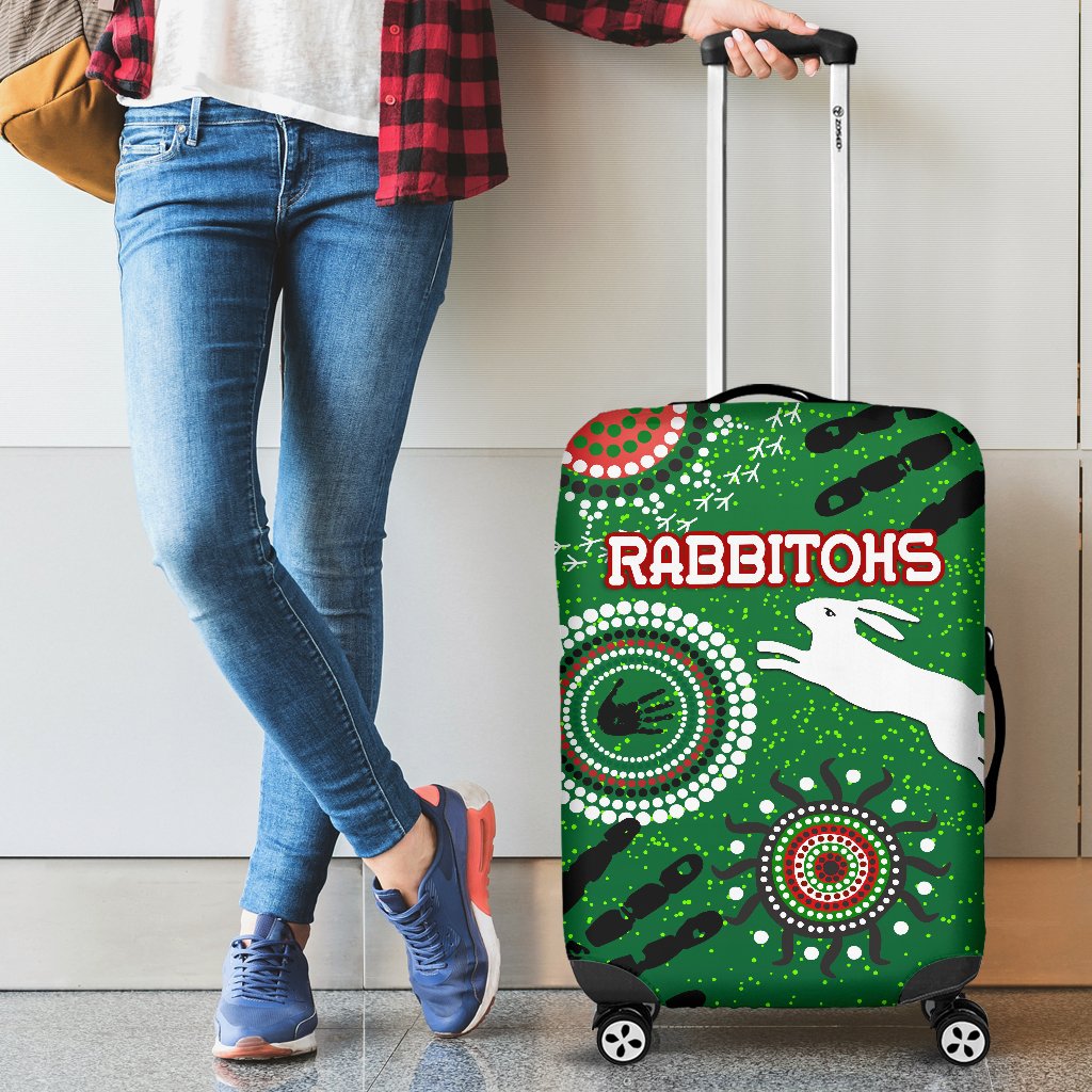 south-sydney-rabbitohs-indigenous-luggage-covers-country-style