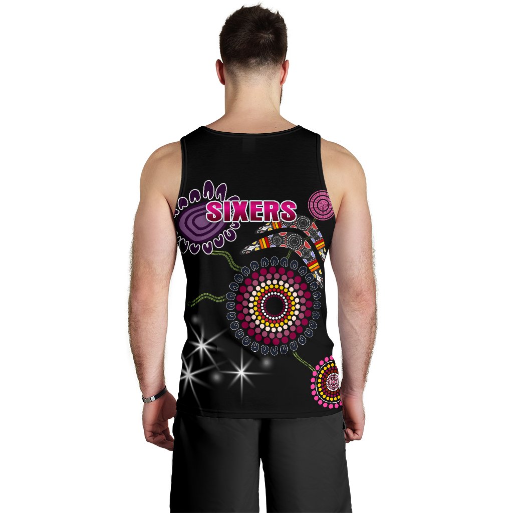 sydney-men-tank-top-sixers-indigenous-black