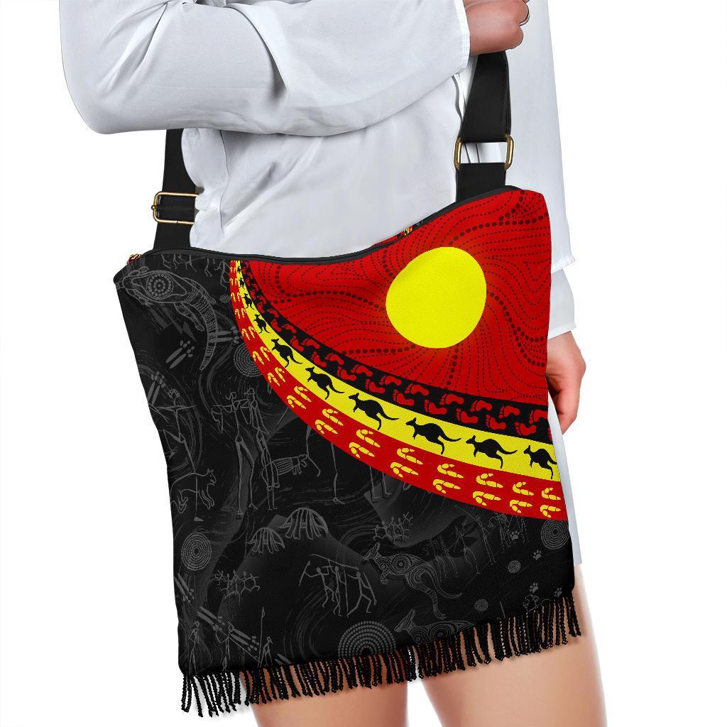 aboriginal-boho-bags-indigenous-flag-circle-dot-painting