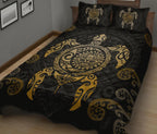 maori-turtle-quilt-bed-set-gold